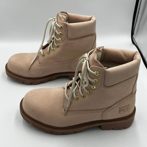 NWB Timberland Pro 6 Sawhorse Safety Toe‎ Boots Pink Nude Unisex Size W10 M8 main image 7